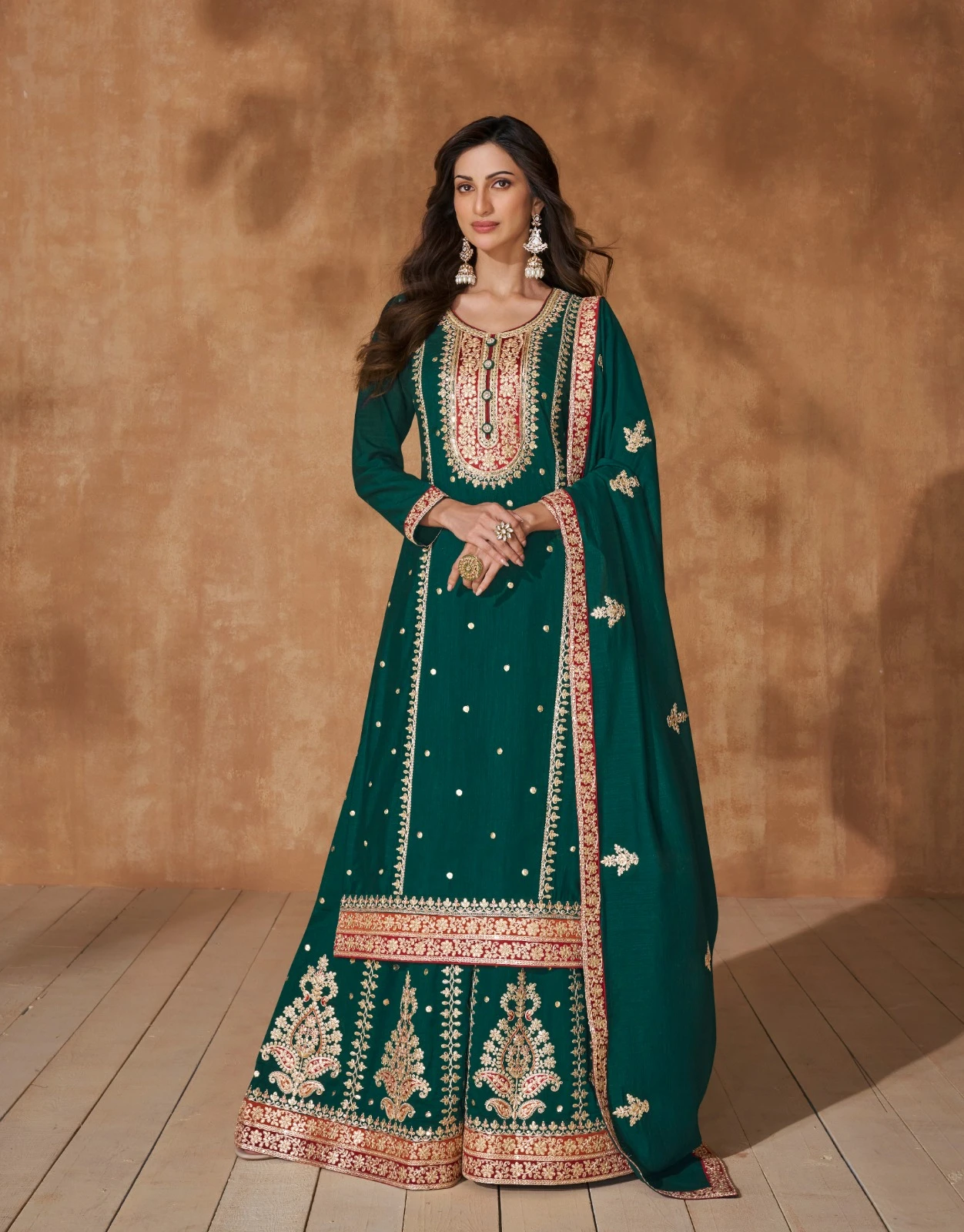 Aashirwad Tamanna Premium Silk Wholesale Designer Readymade Salwar Suit Catalog — Wholesale Salwar Suits, Aashirwad Creation wholesale from Surat - Gallery Image 3